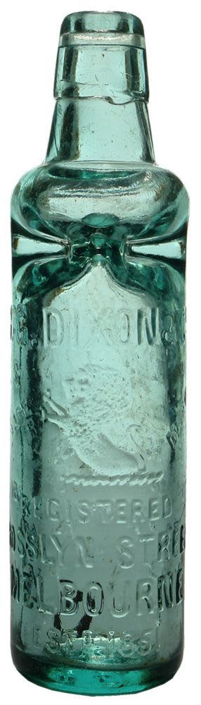 Dixon Melbourne Exhibition Patent Marble Bottle
