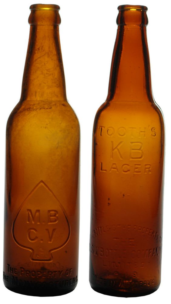 Vintage Australian Beer Bottles