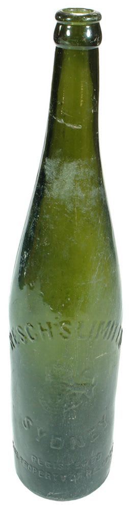 Resch's Limited Sydney Crown Seal Beer Bottle