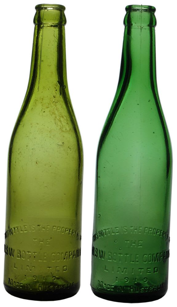 Vintage Australian Beer Bottles
