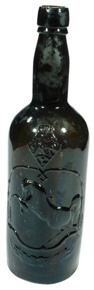 Black Horse Glass Ale Porter Bottle