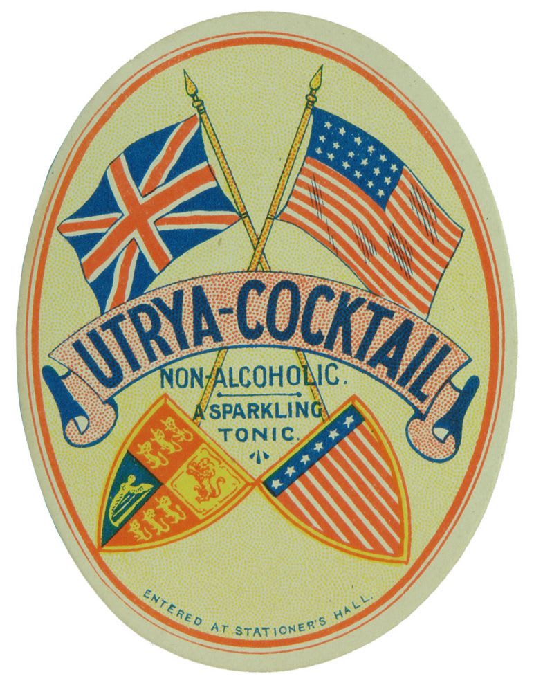 Utrya Cocktail Non Alcoholic Label