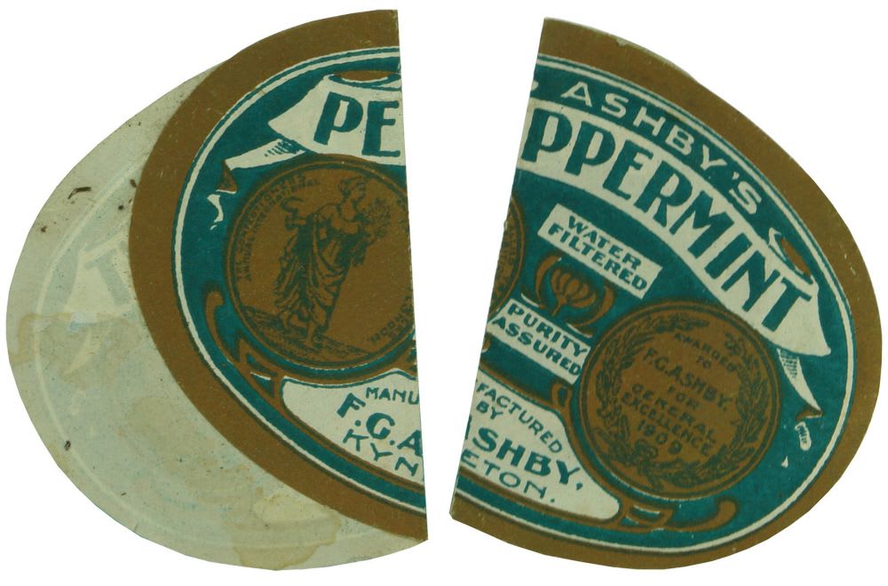 Ashby's Kyneton Peppermint Label