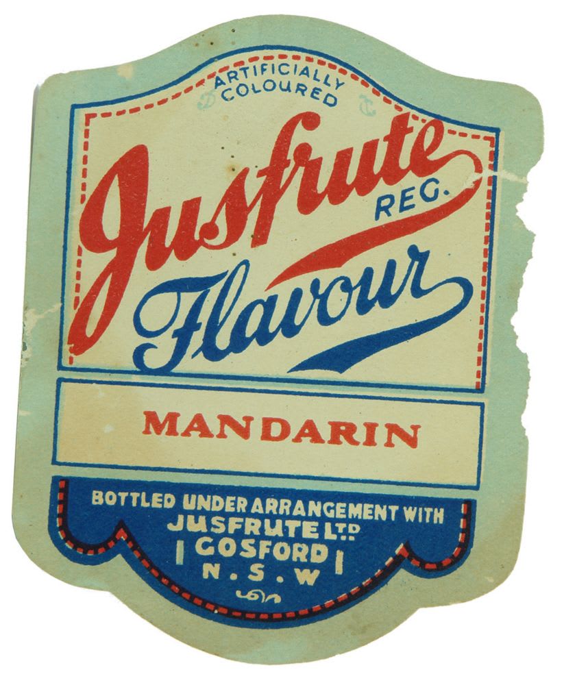 Jusfrute Mandarin Gosford Label