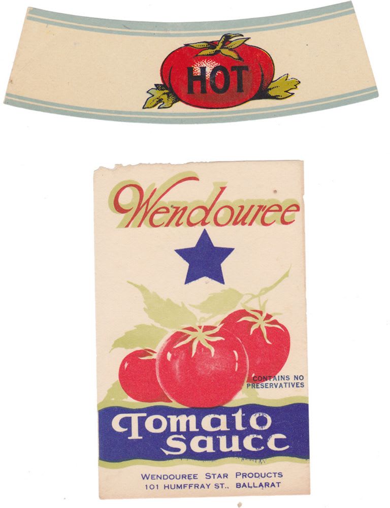 Wendouree Star Products Ballarat Label