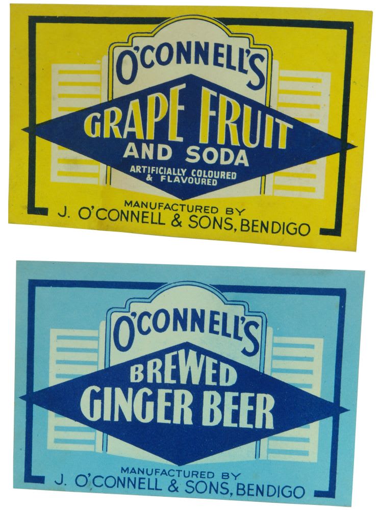 O'Connell's Bendigo Vintage Labels