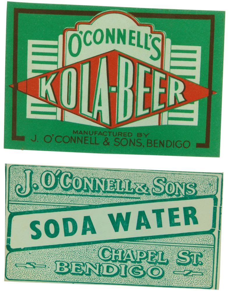 O'Connell's Bendigo Vintage Labels