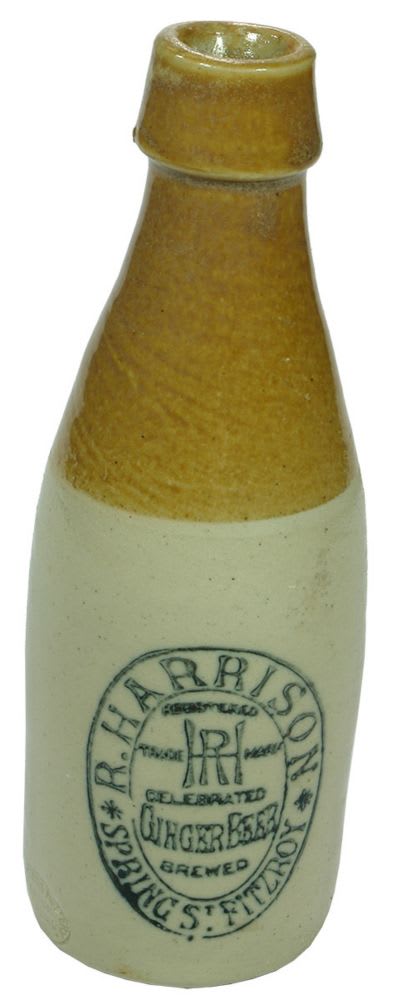 Harrison Fitzroy Stoneware Ginger Beer Bottle