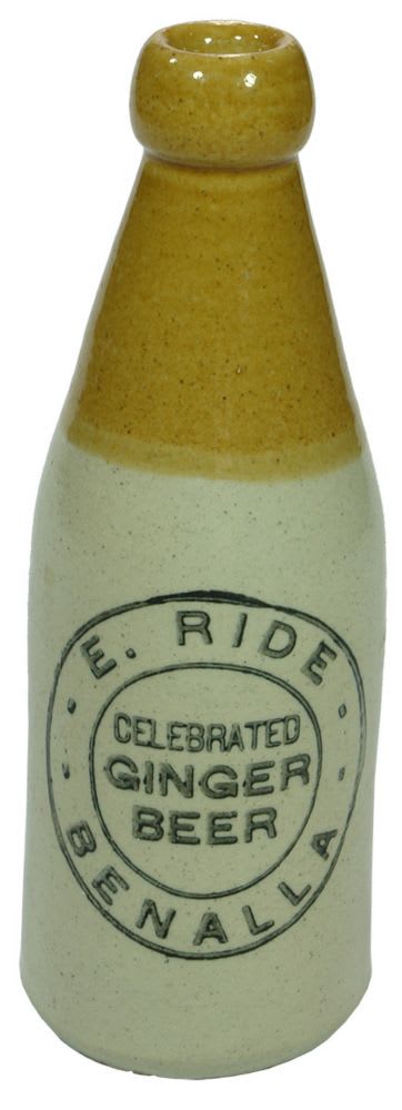 Ride Celebrated Ginger Beer Benalla Bottle