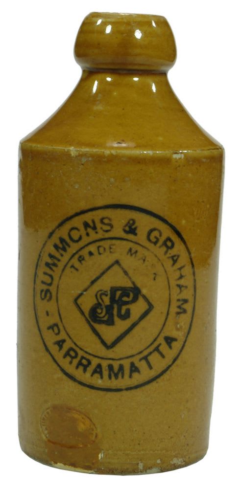 Summons Graham Parramatta Stoneware Bottle