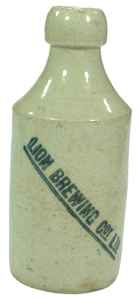 Lion Brewing Company Stoneware Bottle