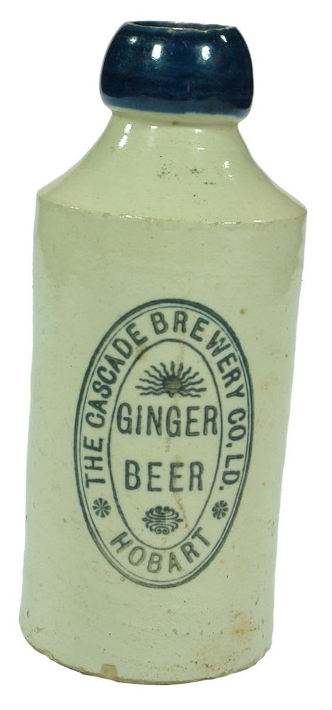 Cascade Brewery Ginger Beer Hobart Stone Bottle