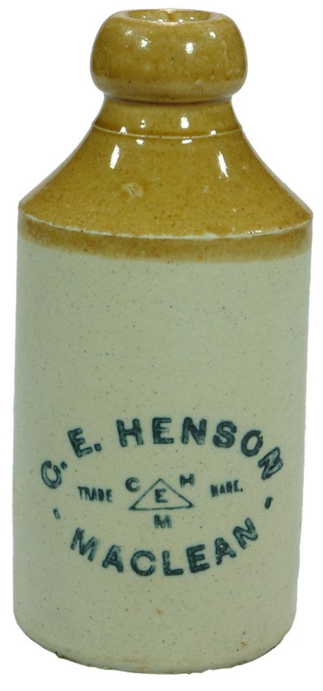 Henson Maclean Stoneware Ginger Beer Bottle