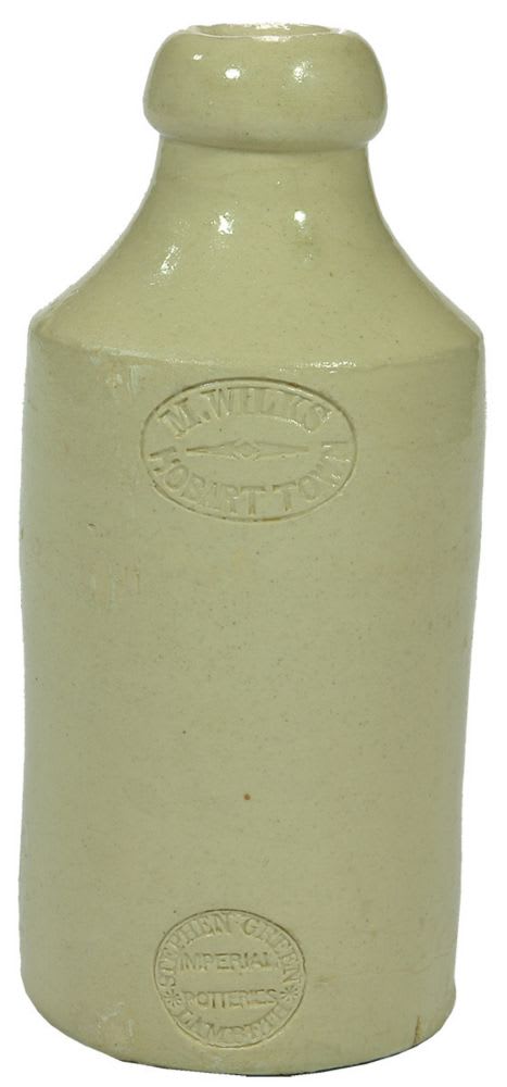 Wilks Hobart Town Stoneware Bottle