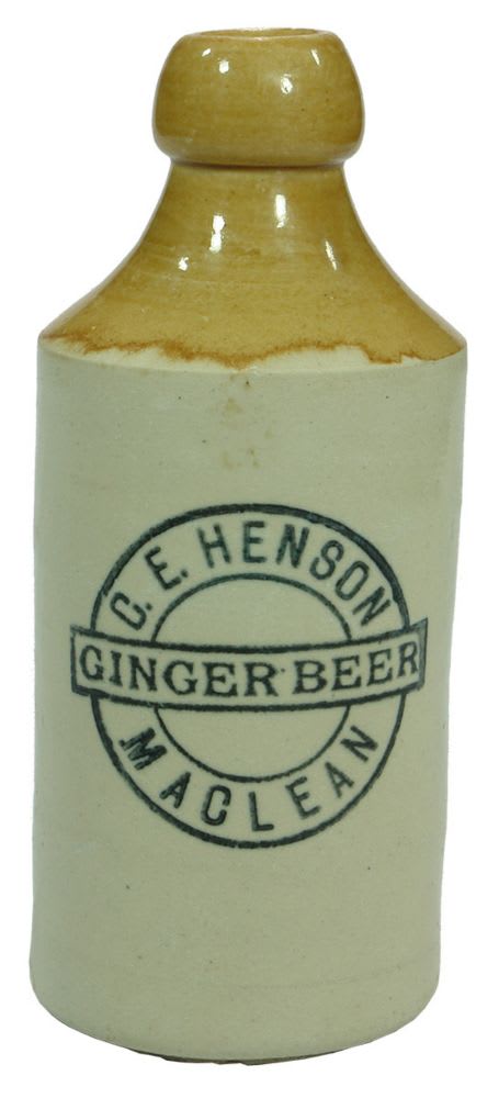 Henson Ginger Beer Maclean Stoneware Bottle
