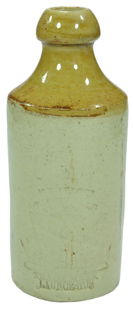 Abbott Launceston Impressed Stoneware Bottle