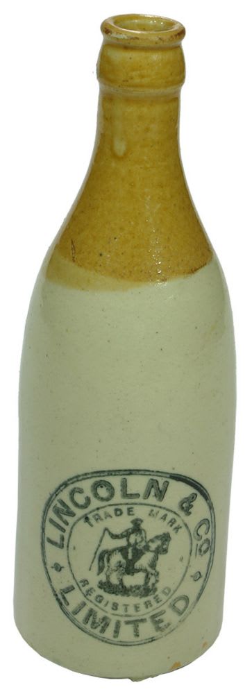 Lincoln Limited Stoneware Ginger Beer Bottle
