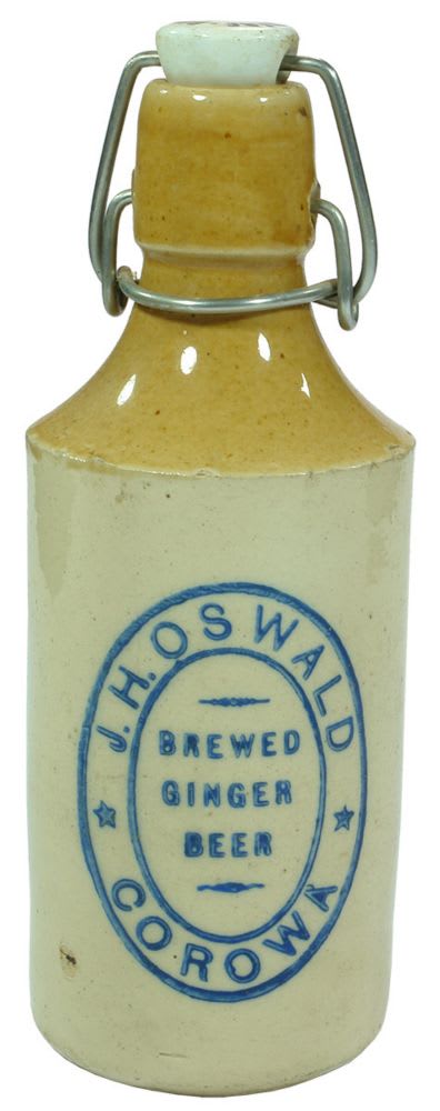Oswald Brewed Ginger Beer Corowa Bottle