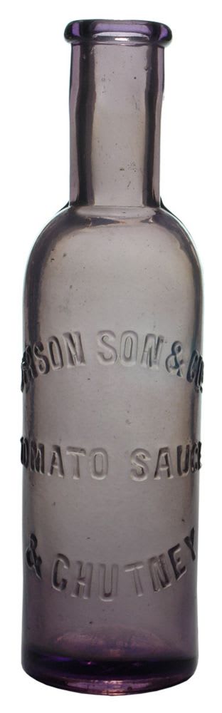 Dyason Tomato Sauce Chutney Purple Bottle
