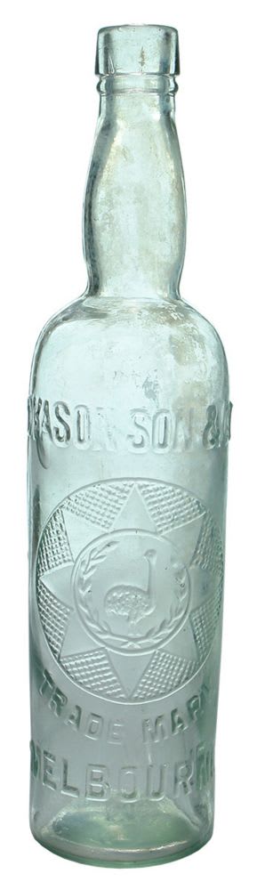 Dyason melbourne Emu Cordial Bottle