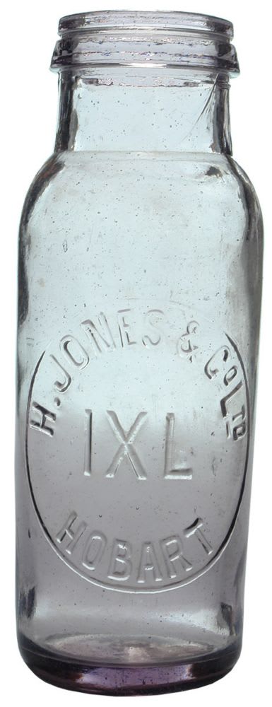 Jones Hobart Amethyst Glass Jar