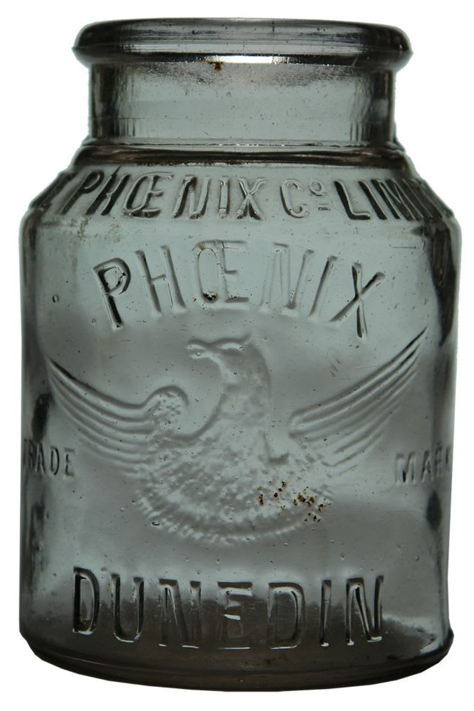 Phoenix Dunedin Glass Jam Jar
