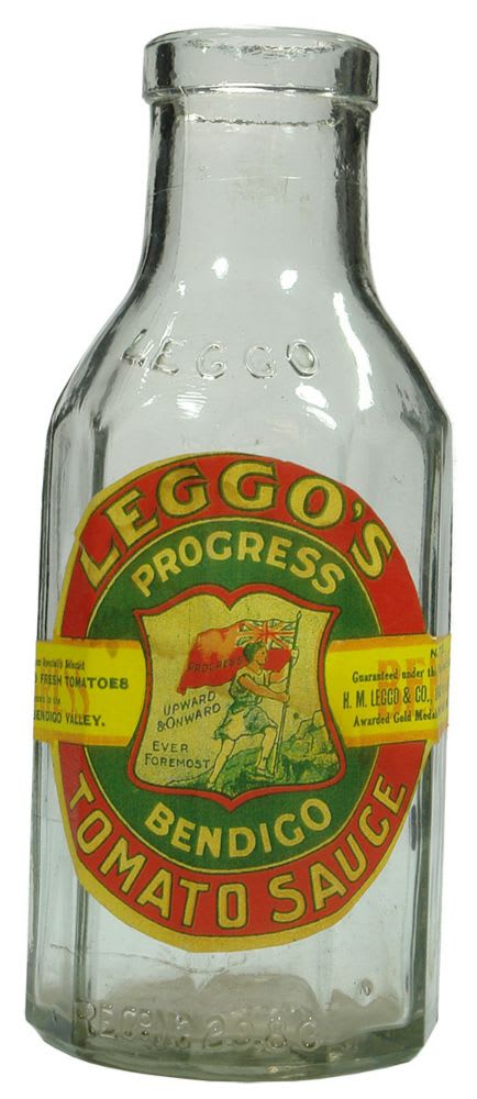 Leggo's Progress Bendigo Pickles Jar
