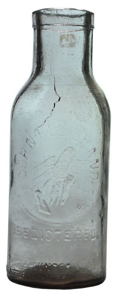 Corn Cob Brand Vintage Pickles Bottle