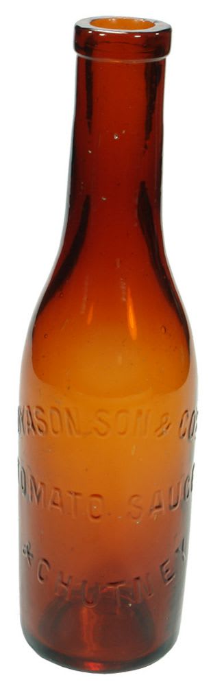Dyason Tomato Sauce Chutney Brown Bottle