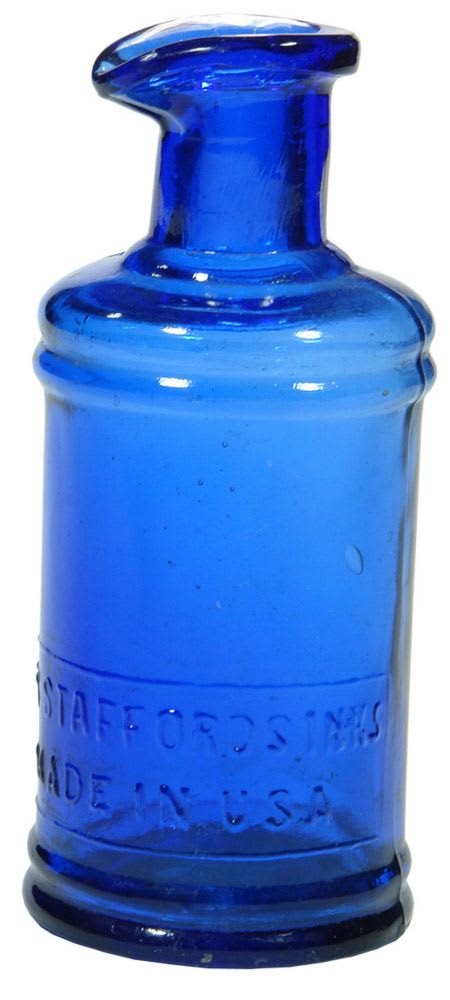Stafford's Inks Cobalt Blue Bottle