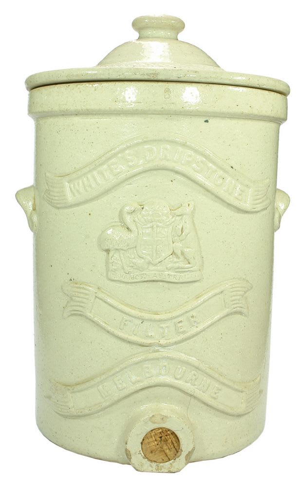 White's Dripstone Filter Melbourne Water Stoneware