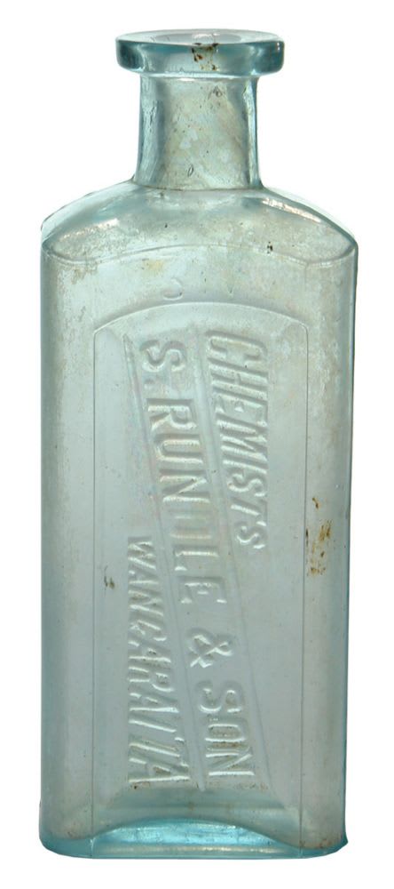 Rundle Wangaratta Chemist Bottle