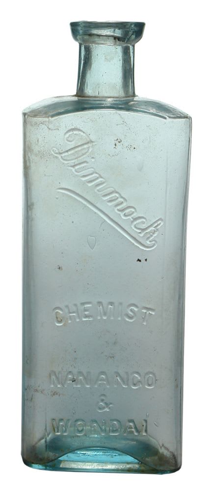 Dimmock Nanango Wondai Chemist Bottle