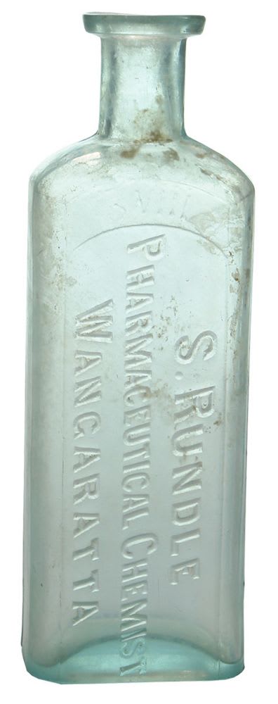 Rundle Wangaratta Chemist Bottle