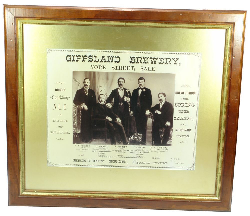Gippsland Brewery Sale Breheny Advertising Picture