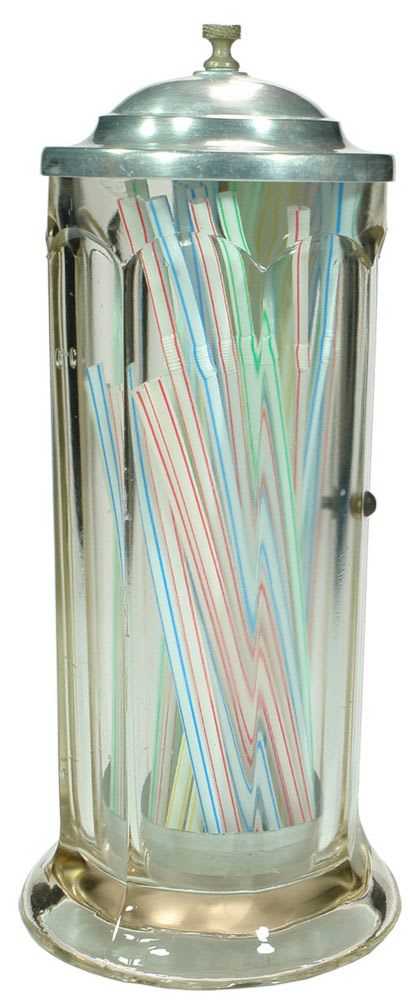 Glass Straw Dispenser