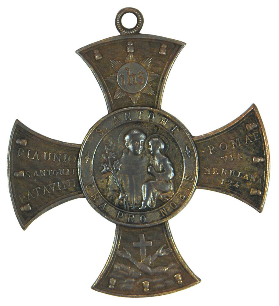 Pope Leo XII Cross Medallion
