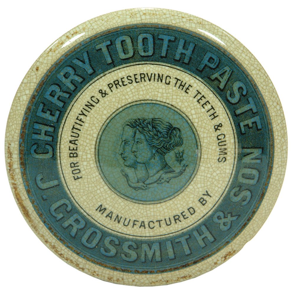 Grossmith Cherry Tooth Paste Pot Lid