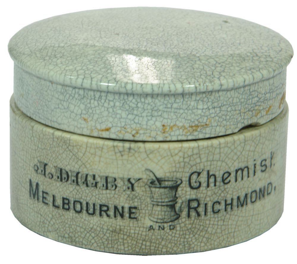 Digby Chemist Melbourne Richmond Pot Lid