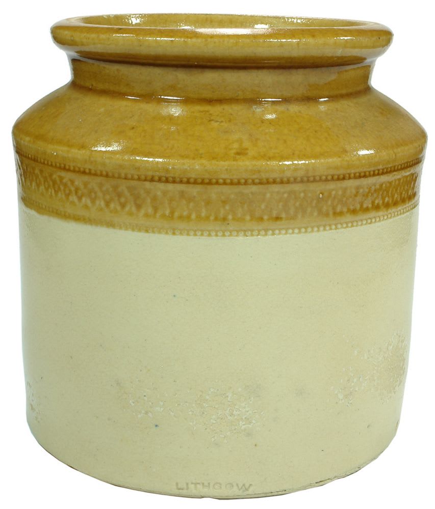 Lithgow Pottery Stoneware Crock