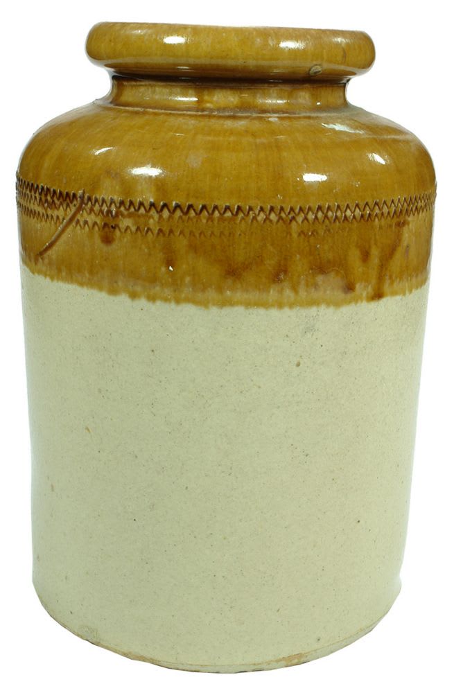 Pottery Stoneware Bung Jar
