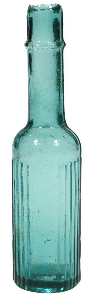 Sample Green Castor Oil Bottle