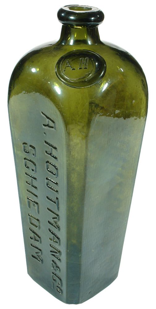 Houtman Schiedam Antique Gin Bottle