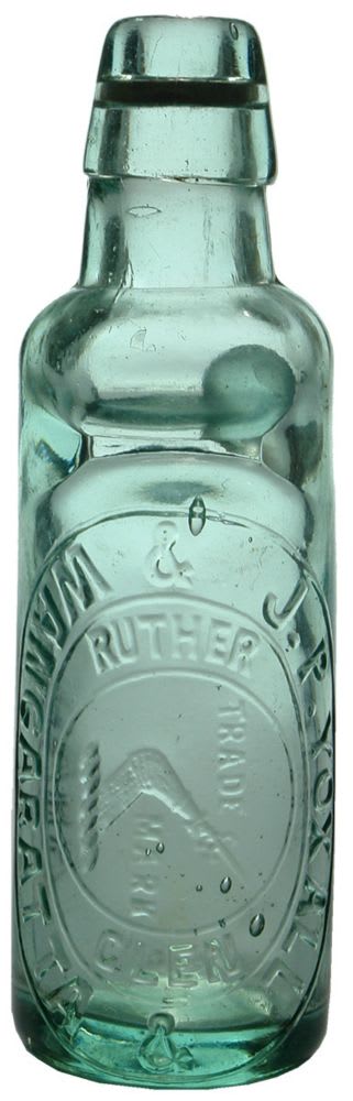 Yoxall Wangaratta Rutherglen Old Codd Bottle