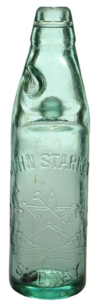John Starkey Sydney Coat of Arms Codd Bottle