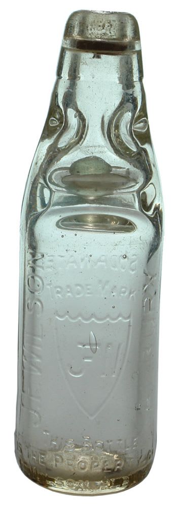 Wilson Albury Shield Codd Marble Bottle