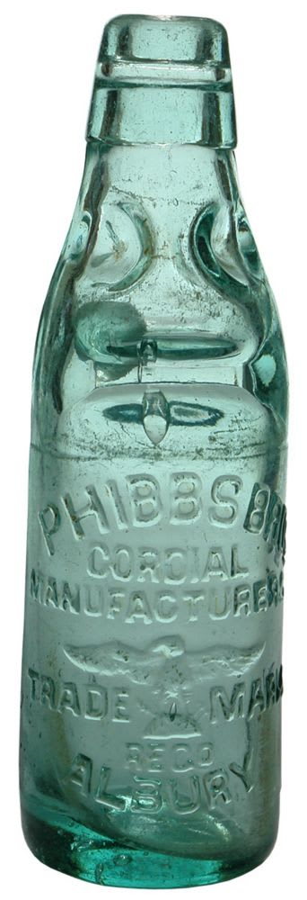 Phibbs Bros Albury Eagle Codd Bottle