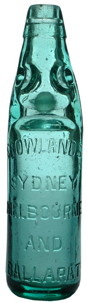 Rowlands Sydney Melbourne Ballarat Codd Marble Bottle