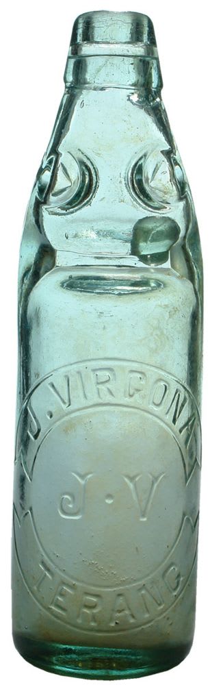 Virgona Terang Old Codd Marble Bottle
