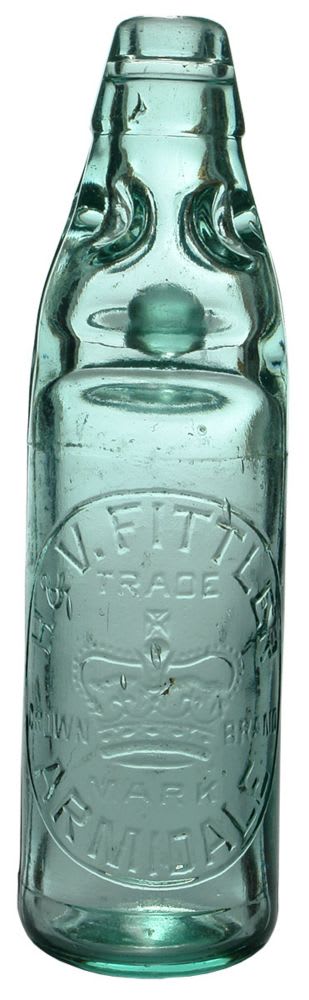 Fittler Armidale Crown Codd Marble Bottle